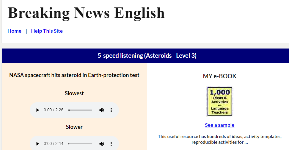 Luyên nghe tiếng anh với breaking news english