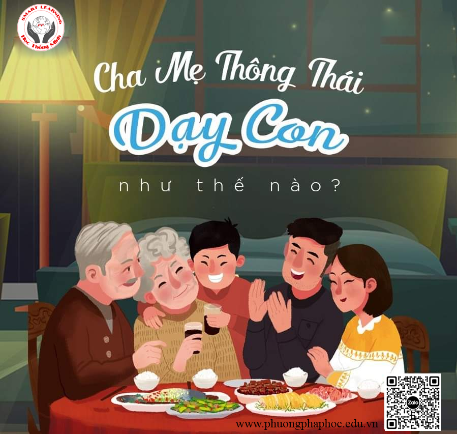 Cha mẹ thông thái dạy con