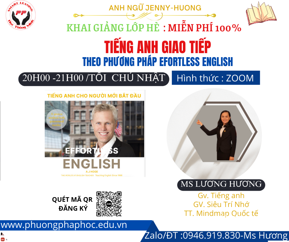 Hướng dẫn tiếng anh cho người mới bắt đầu